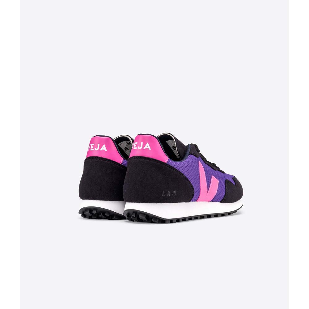 Purple/Black Women's Veja SDU REC ALVEOMESH Running Shoes | AU 433CTV